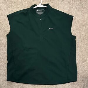 Figs Women’s British Racing Green Rafaela Top